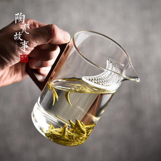 黑胡桃木把月牙公杯 商品图2