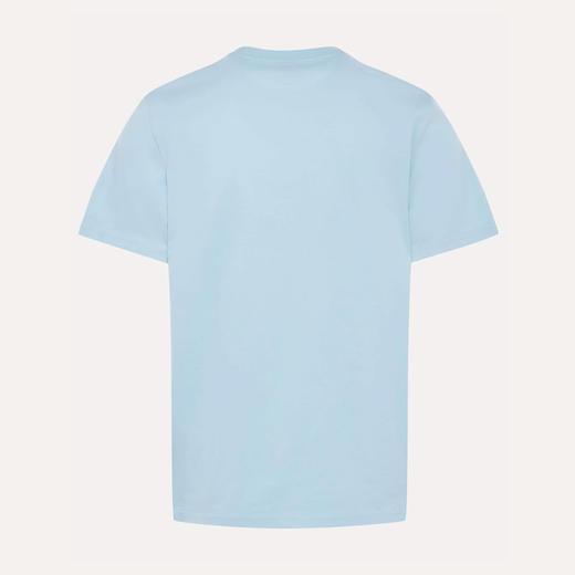 MOOSE KNUCKLES 男士驼鹿指节徽标棉质圆领短袖T恤 浅蓝色 M14MT719 1389 商品图1