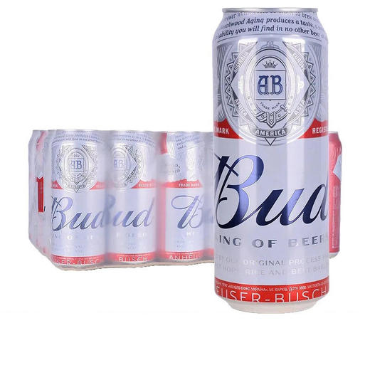 Budweiser啤酒500ml(百威） 商品图0