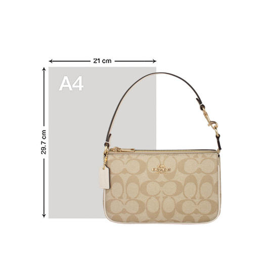 COACH 奥莱款女士PVC单肩手提包 商品图6