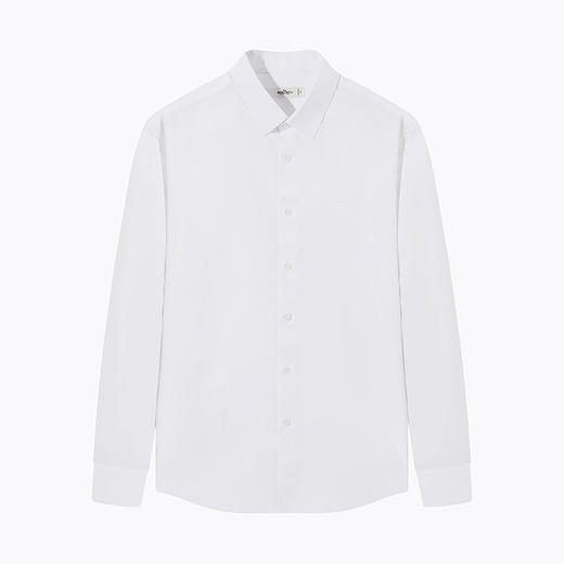 【三防】柒牌男装长袖衬衫2024春季新款含莫代尔商务百搭翻领衬衣	126A71050 商品图4