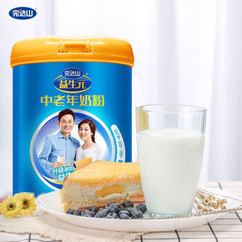 完达山中老年奶粉益生元富含硒钙生牛乳加工高蛋白质800g送礼送长辈 商品图1