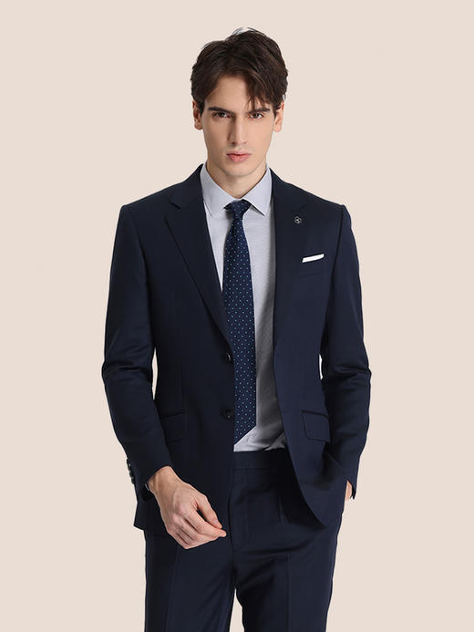 callisto藏青全羊毛西服 STBWJ045H 商品图0