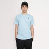 MOOSE KNUCKLES 男士驼鹿指节徽标棉质圆领短袖T恤 浅蓝色 M14MT719 1389 商品缩略图2