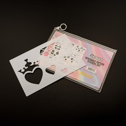 新款染色纹身卡纸 OPAWZ小爪印 商品图2