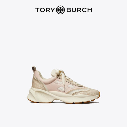 【1F】Tory Burch 汤丽柏琦T MONOGRAM GOODLUCK老爹鞋运动鞋 商品图0
