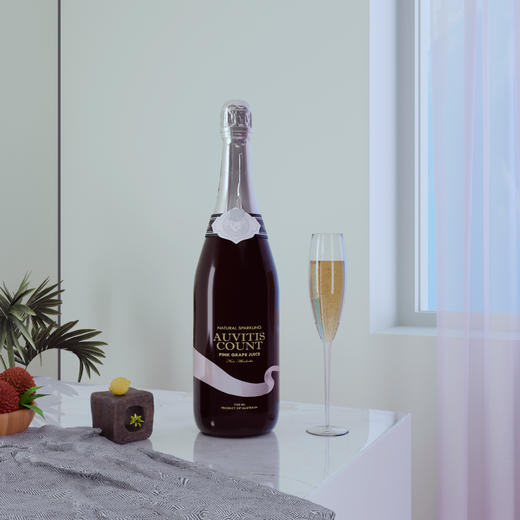 澳洲伯爵低糖无醇起泡粉葡萄汁 750ml 商品图1