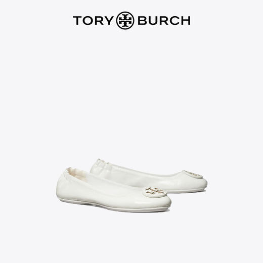 【1F】Tory Burch 汤丽柏琦  MINNIE羊皮革芭蕾舞平底鞋 商品图1