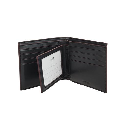 Coach 奥莱款男士PVC短款钱包 商品图3