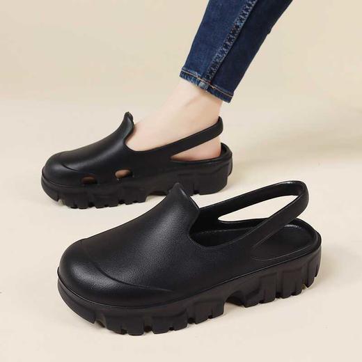 【包头凉鞋女】夏季新款 两穿半拖鞋女士 户外踩屎感外穿凉拖鞋  商品图6