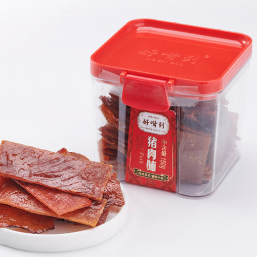 沈爷的宝贝 好嘴到猪肉脯解馋零食小吃特产休闲居家熟食罐装150g 商品图4