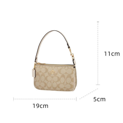 COACH 奥莱款女士PVC单肩手提包 商品图13