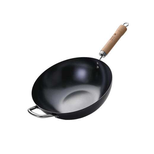 法格   法格极铁32cm窒化无涂层铁锅   FG-HCG3208 商品图5