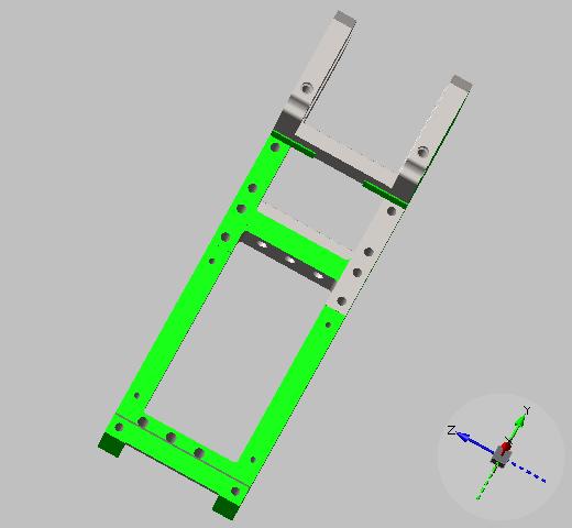 40HS04000235  HS4针针杆架（图片为3针针杆架，仅供参考孔位，实发4针针杆架） 商品图3