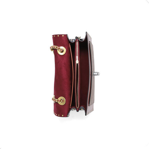 COACH 奥莱款小号女士PVC配皮单肩斜挎 商品图5