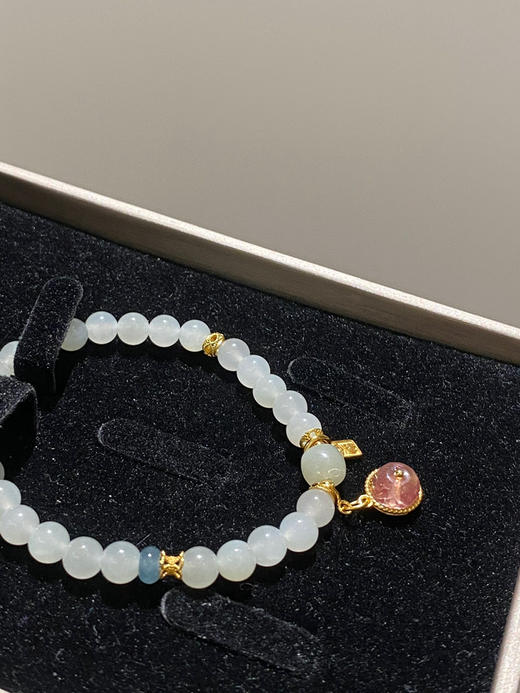 天然青海老料和田玉手串 商品图5