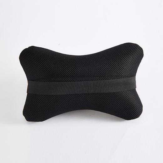 颈枕 低反弹 网眼布 黑色 商品图2