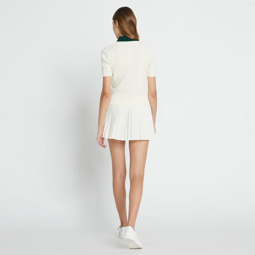 【1F】Tory Burch 汤丽柏琦  翻领针织高尔夫POLO毛衣 商品图2