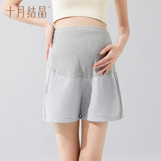 【满200减100】孕妇短裤夏季薄款外穿高腰防走光宽松大码打底裤子夏装 商品图3