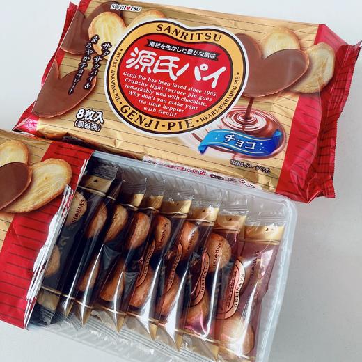 三立源氏蝴蝶酥饼巧克力味76.8g/052129 经典酥皮酥香四溢 商品图2
