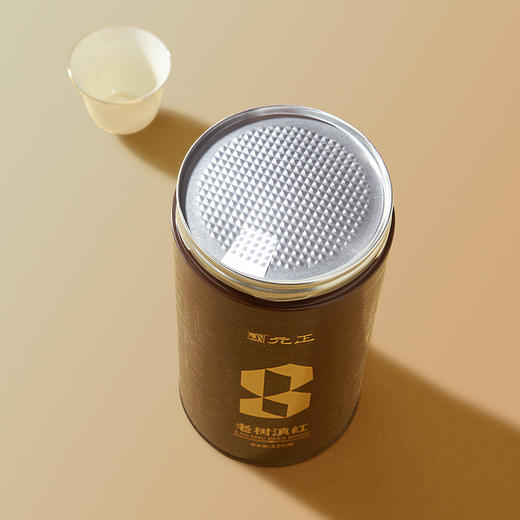 元正 经典古树滇红茶 云南大叶种蜜薯香茶叶罐装125g 商品图3