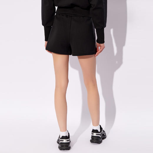 MOOSE KNUCKLES 男士金属驼鹿指节徽标休闲短裤 黑色 M14LR798 292 商品图2