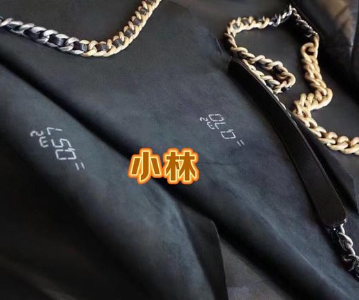 欧阳娜娜同款香奶奶19山羊皮翻盖斜挎单肩包 商品图13