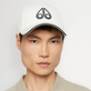 MOOSE KNUCKLES 男女通用金属驼鹿指节徽标棉质棒球帽 白色 M14LA531 1103 商品缩略图2