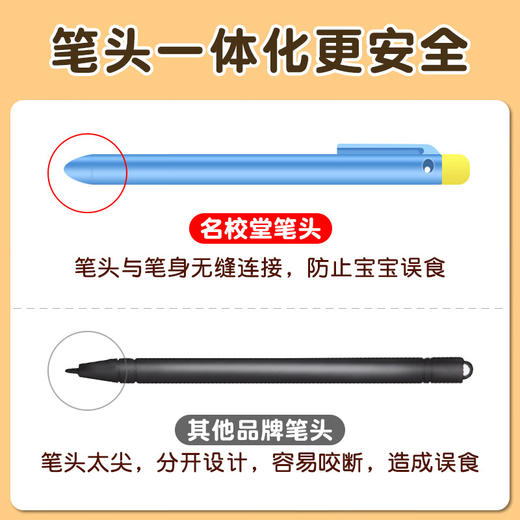 名校堂（MINGXIAO） 学练机儿童液晶早教绘画涂鸦板14寸【彩色双屏】 商品图3