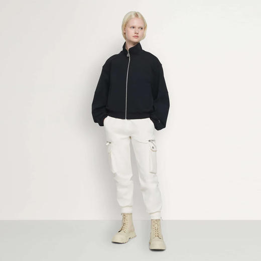 MOOSE KNUCKLES 男士金属驼鹿指节徽标棉质休闲运动裤 米色 M14LR800 1103 商品图3