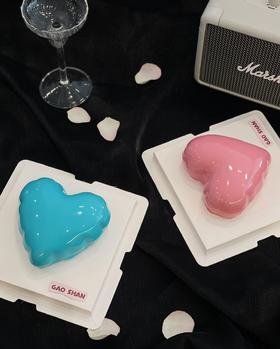 气球爱心慕斯蛋糕