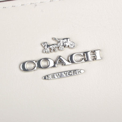 COACH 奥莱款女士皮质单肩手提包 商品图7