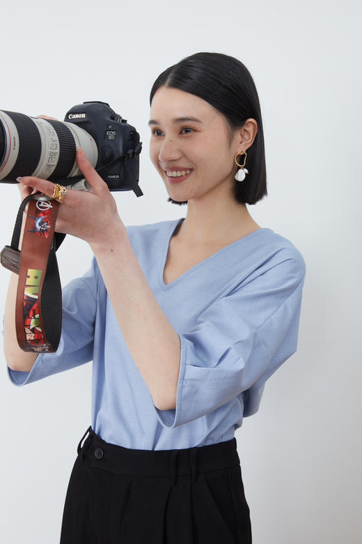 噢蜜ooomeooov领香蕉袖上衣 商品图3