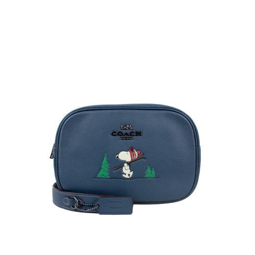 COACH 奥莱款女士皮质单肩斜挎包 商品图1