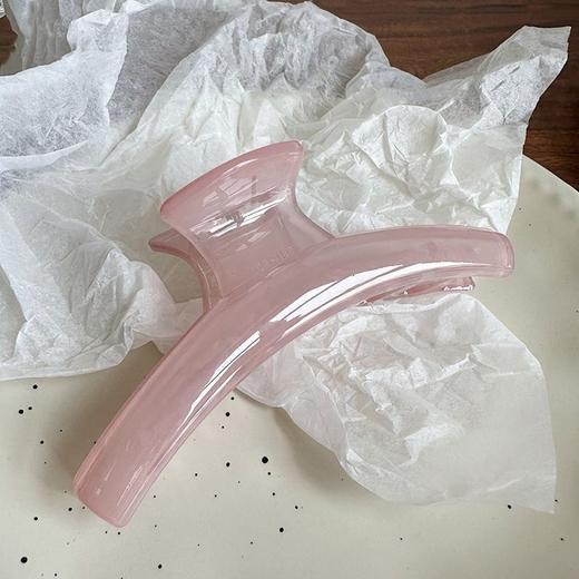 【明星同款，极简鲨鱼夹】极简ins风仿醋酸抓夹女，13cm超大号发量再多也夹的住，春夏盘头发高级感精致发夹发饰鲨鱼夹发抓QQ 商品图6