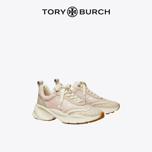 【1F】Tory Burch 汤丽柏琦T MONOGRAM GOODLUCK老爹鞋运动鞋 商品图2