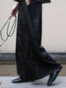 盛唐婧 |真丝香云纱直筒阔腿裤 商品缩略图1
