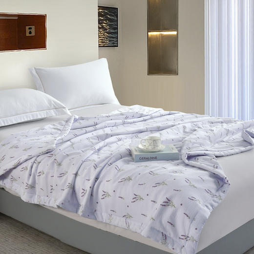 【紫韵家纺】紫韵 薰衣草草本安神被 ZY-BM1663 200*230cm 商品图0