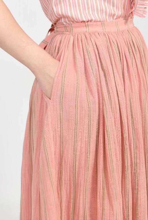 MAKU textiles｜压皱棉质一片式围裹裙半身裙 商品图6