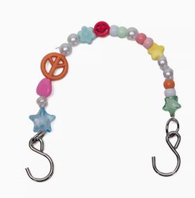 Crocs饰品智必星七彩串珠链条10013355