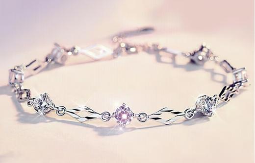 唯一（Winy）999足银手链女手镯女生日520情人节礼物送女朋友送老婆 商品图3