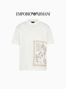 E ARMANI T恤衫男  3D1T981JUVZ-0151 BEIGE.