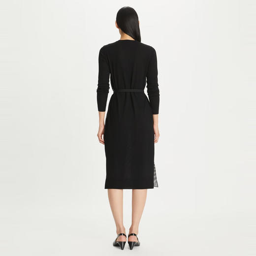 【1F】Tory Burch 汤丽柏琦  圆点长袖束腰连衣裙 商品图2