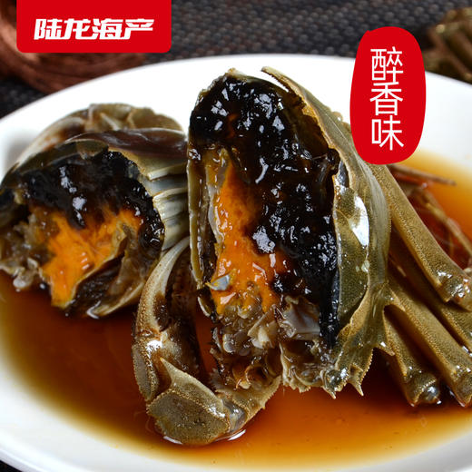 8068陆龙兄弟600g酱河蟹 商品图1
