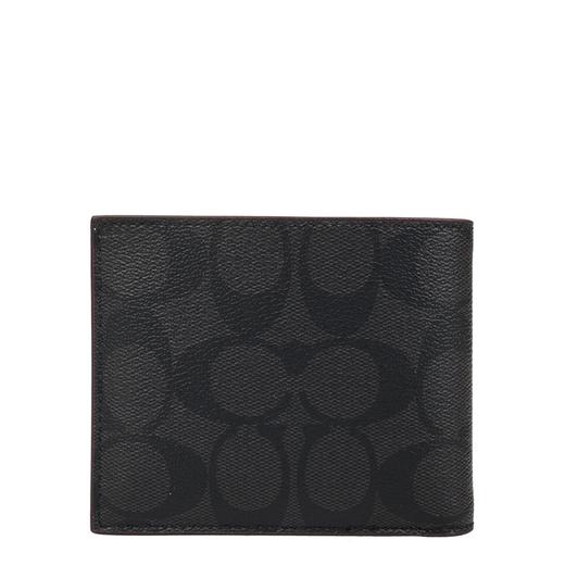 Coach 奥莱款男士PVC短款钱包 商品图1