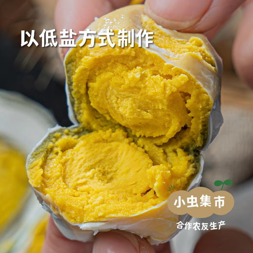 生态咸鸭蛋 6/15枚装 | 合作农友生产，产自四川德阳，生产者：韩建斌 *【公平贸易农人定价】 商品图1