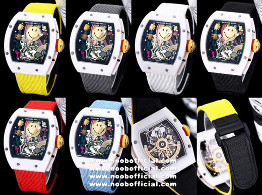 【 RICHARD MILLE 】理查米尔 发布全新RM 88 Smiley自动上链飞轮腕表，演绎玩趣风格。历时3年的研发，一款技艺和创新非凡的腕表就此问世，RM 88自主机芯自动上链陀飞轮 商品图2