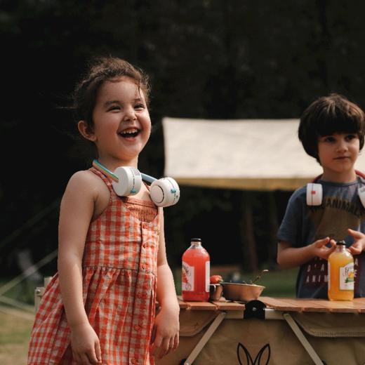 zoyzoii挂脖小风扇儿童usb充电风扇懒人F8 商品图0