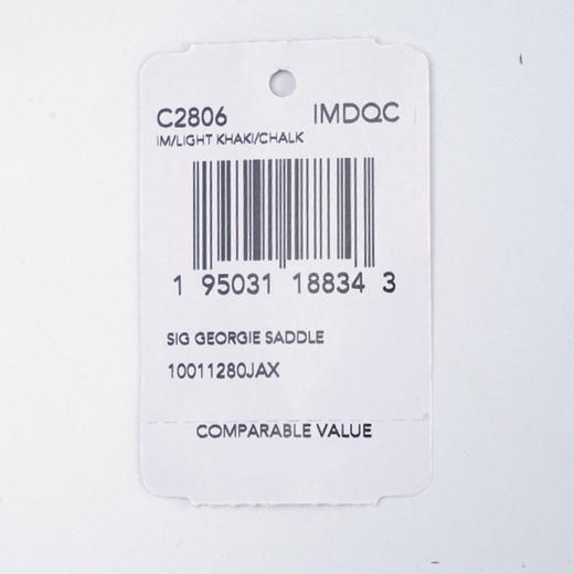 COACH 奥莱款小号女士PVC配皮单肩斜挎包马鞍包 商品图10