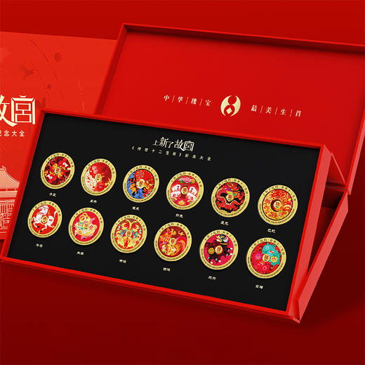 【上新了·故宫】传世十二生肖纪念章 商品图0